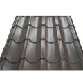 Hoja acanalada galvanizada color de acero de la teja PPGI de la teja